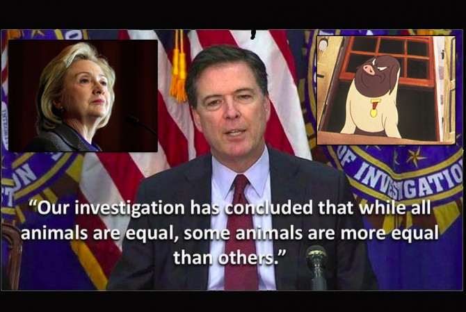 The FBI Investigation of Hillary Clinton – nothing to see here folks