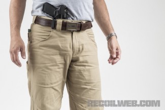 The Xfunctional AR pant seems sized to work with IWB carry.