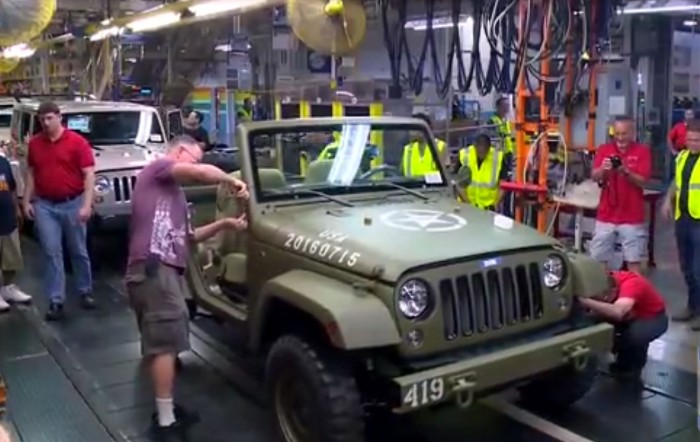 Commemorative Wrangler Willys – Happy Birthday Jeep