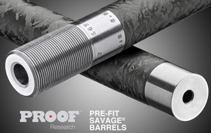 PROOF Offering Pre-Fit Carbon Fiber Barrels for the Savage