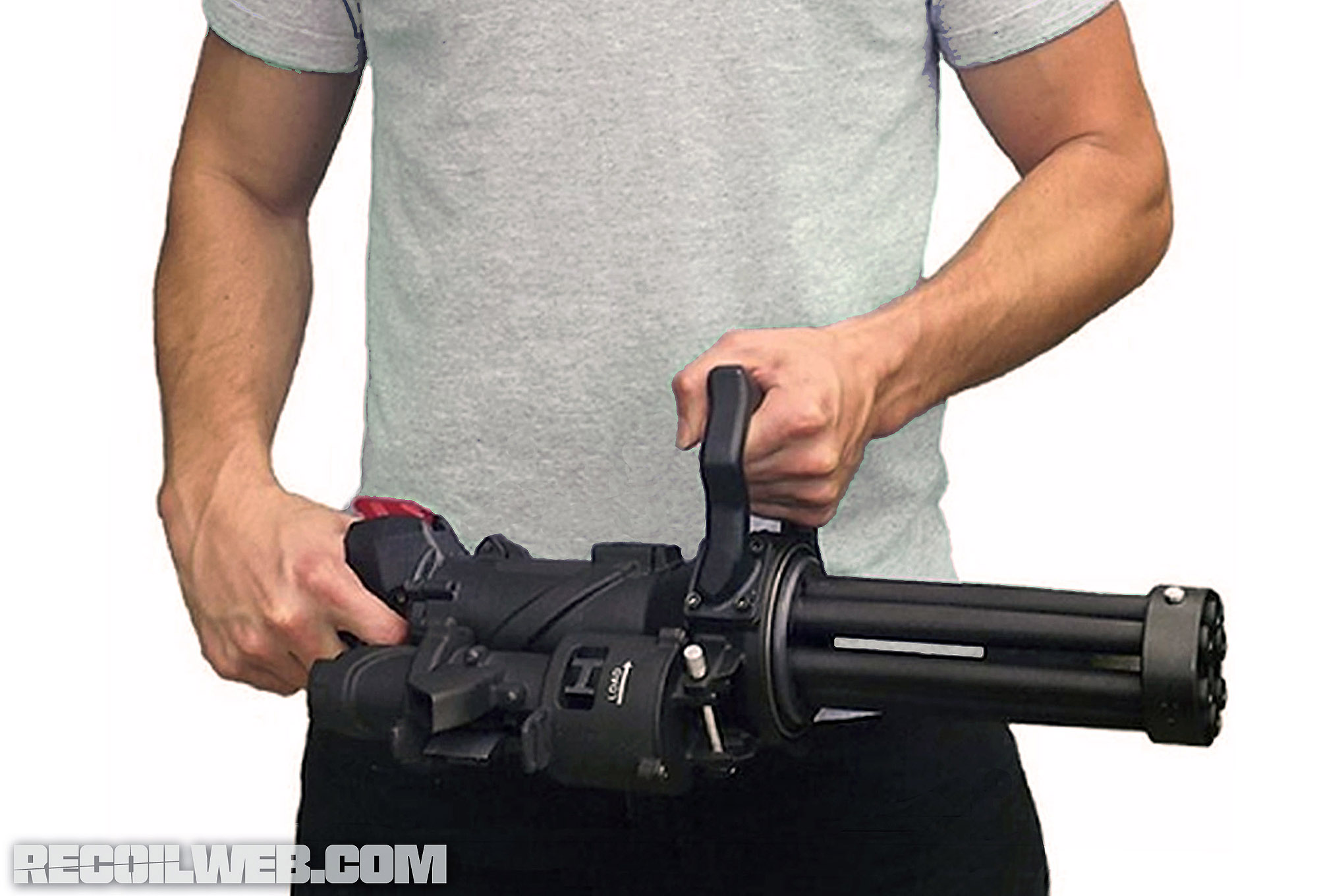 Empty Shell Defense Xm556 Microgun | Recoil