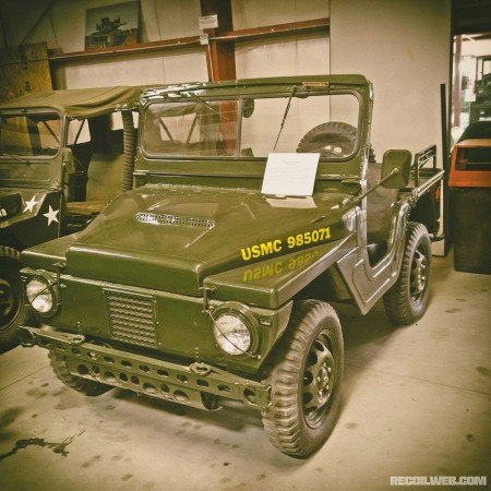 From 1959-1962 American Motors built the M422 "Mighty Mite" — a lightweight 1/4-ton 4x4 for the United States Marine Corp. It was built with an aluminum body so that it could be easily airlifted anywhere the grunts needed to go.
