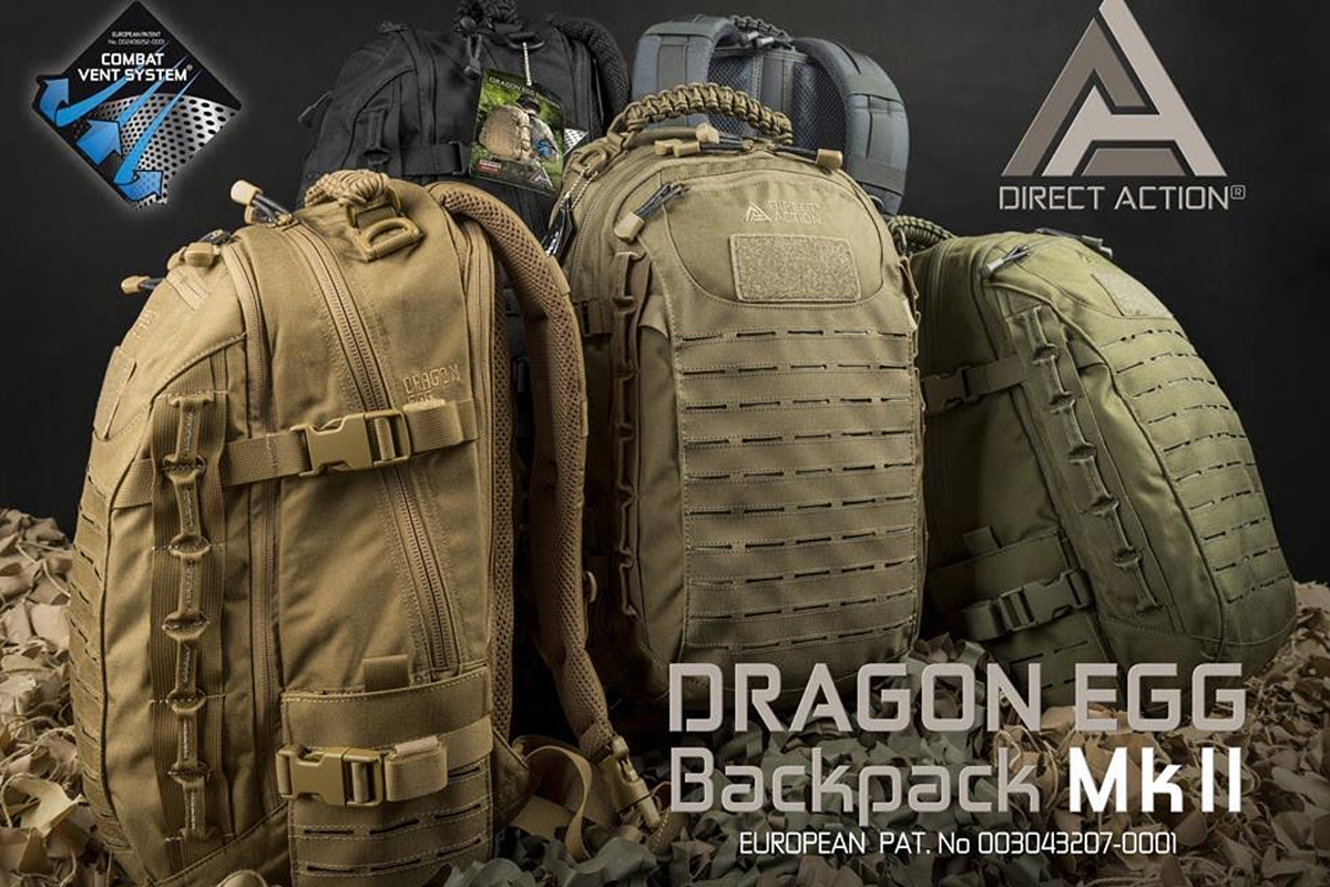 Direct Action Dragon Egg Enlarged backpack