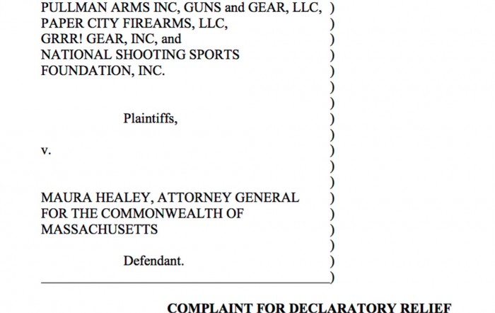 Lawsuit Filed Against MA Attorney General