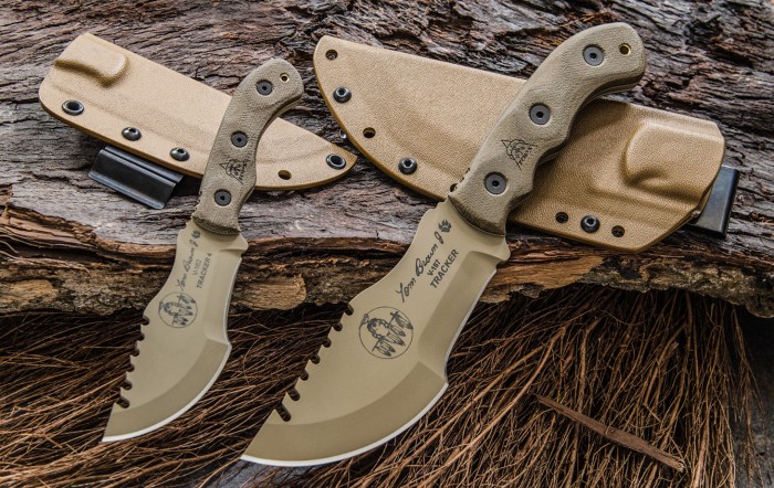 TOPS: 2 New Tom Brown Tracker Knives