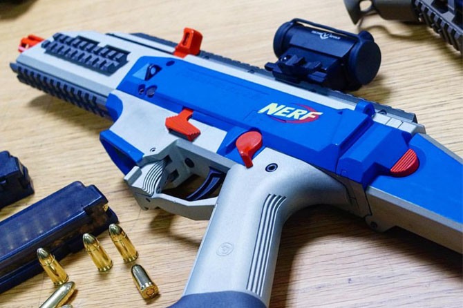 Glocktendos and NERF Live-fire: Who Paints the Line?