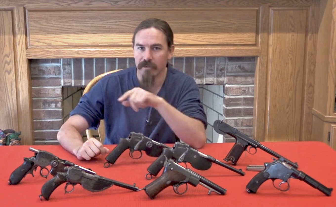 What was the first automatic pistol? RECOIL