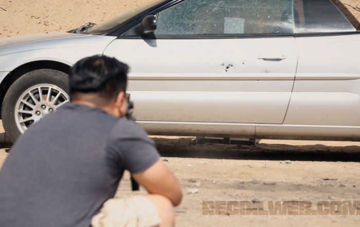 RECOILtv Ballistics: Shooting Through Car Doors