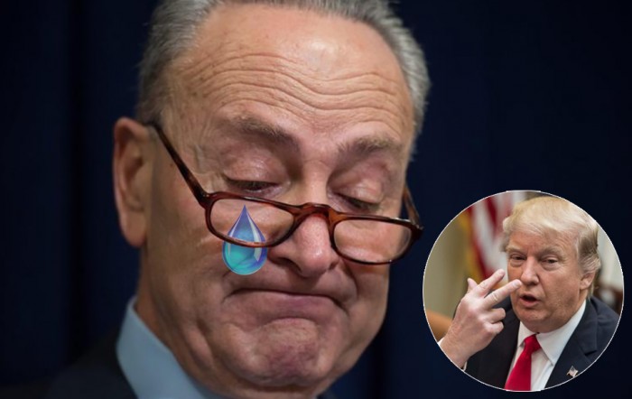 Trump on Schumer’s Tears – “I don’t see him as a crier.”