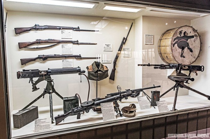 Rare weapons and other artifacts from World War I are displayed in this dynamic exhibit. Visitors can also experience a replica World War I trench in the J. Curtis Earl Exhibit.