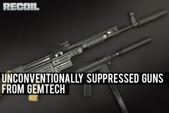[SHOT 2017] Unconventionally Suppressed Guns from Gemtech