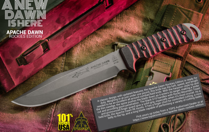 TOPS Knives – TOPS Apache Dawn Redux