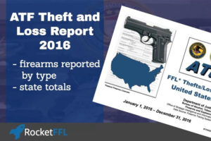 More Guns Stolen: ATF Releases 2016 Firearm Loss/Theft Report
