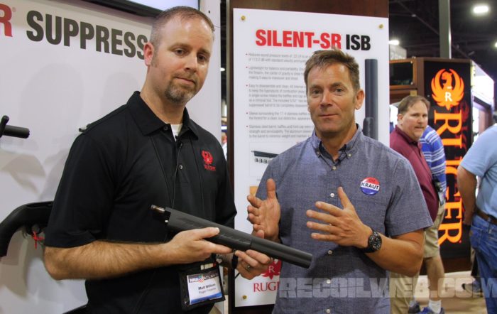RECOILtv NRA 2017: Ruger 10/22 Silent-SR ISB