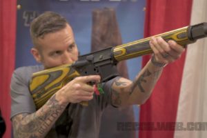 RECOILtv NRA 2017: Lucid Manufacturing Wood AR Stock Sets