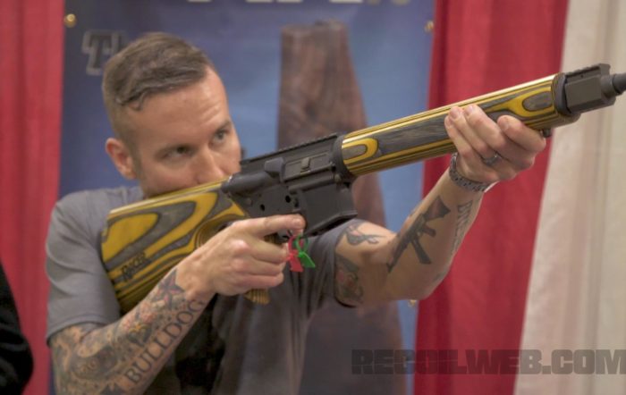 RECOILtv NRA 2017: Lucid Manufacturing Wood AR Stock Sets