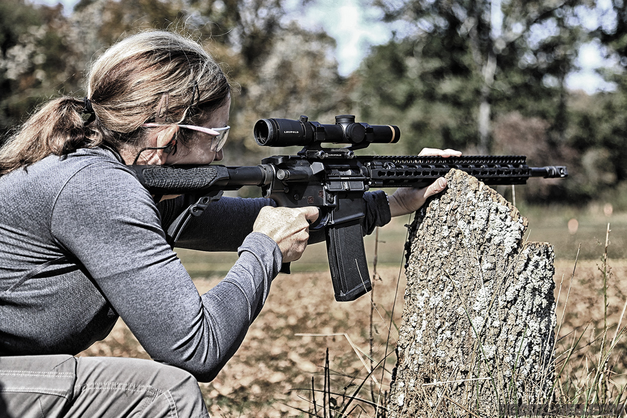 Using your environment is key to finding a stable shooting base, when you’r...