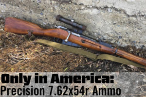 Only in America: Precision 7.62x54R Ammo