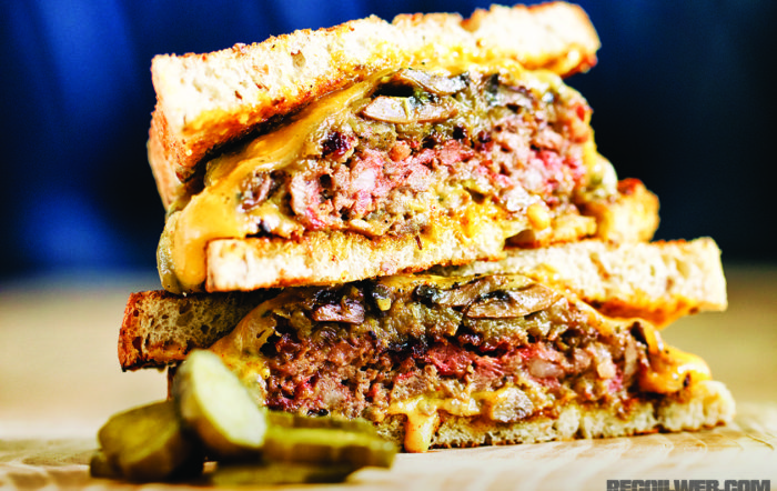 Wild Boar Patty Melt