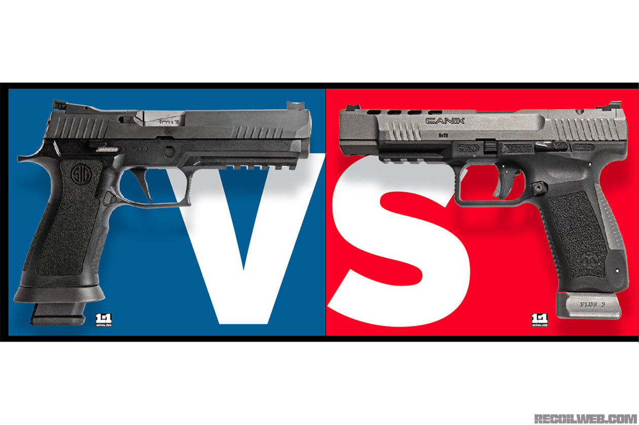 Pitting the SIG P320 XFive Against the Canik TP9SFX RECOIL