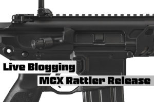 Live Blogging the MCX Rattler Release