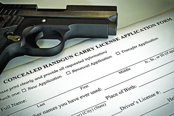 concealed carry application