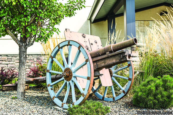 The 75mm Japanese Mountain Gun was another common fixture in the WWII Pacific Theater.