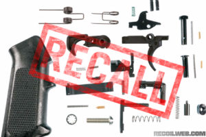 Recall: BTI M&P AR15 Rifle Lower Parts Kit