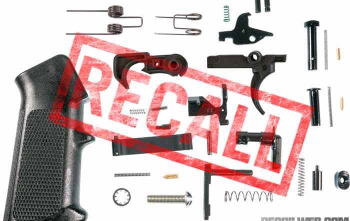 Recall: BTI M&P AR15 Rifle Lower Parts Kit