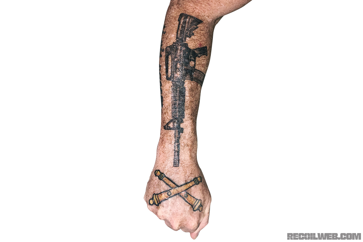 Lever Action Rifle Tattoos
