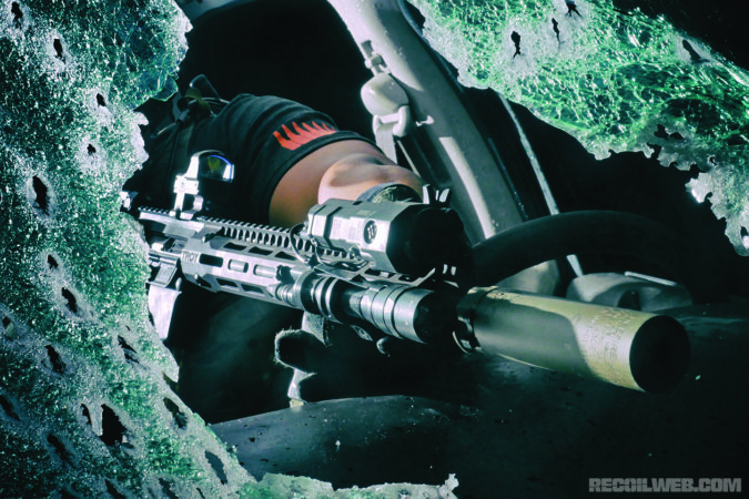 Well-constructed IR lasers are ruggedized to withstand harsh use in a variety of conditions. 