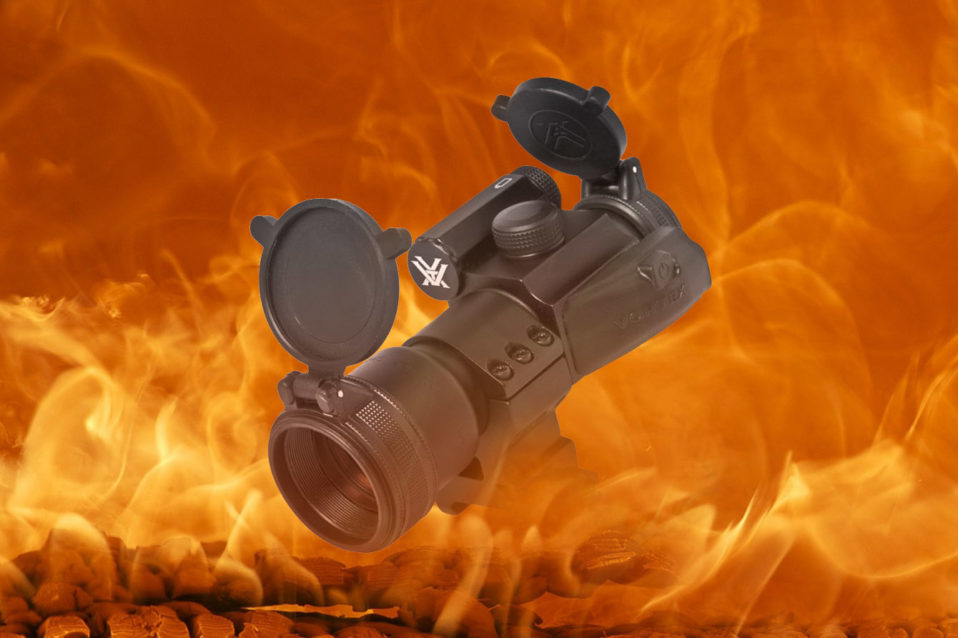 Vortex Strikefire Survives Housefire RECOIL