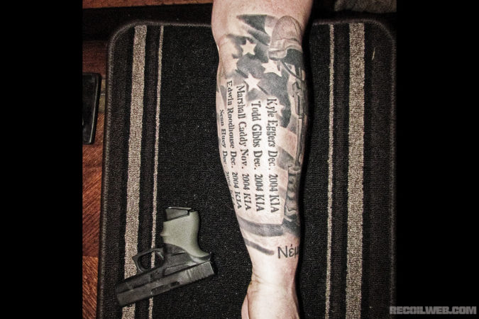 gun tattoo 2