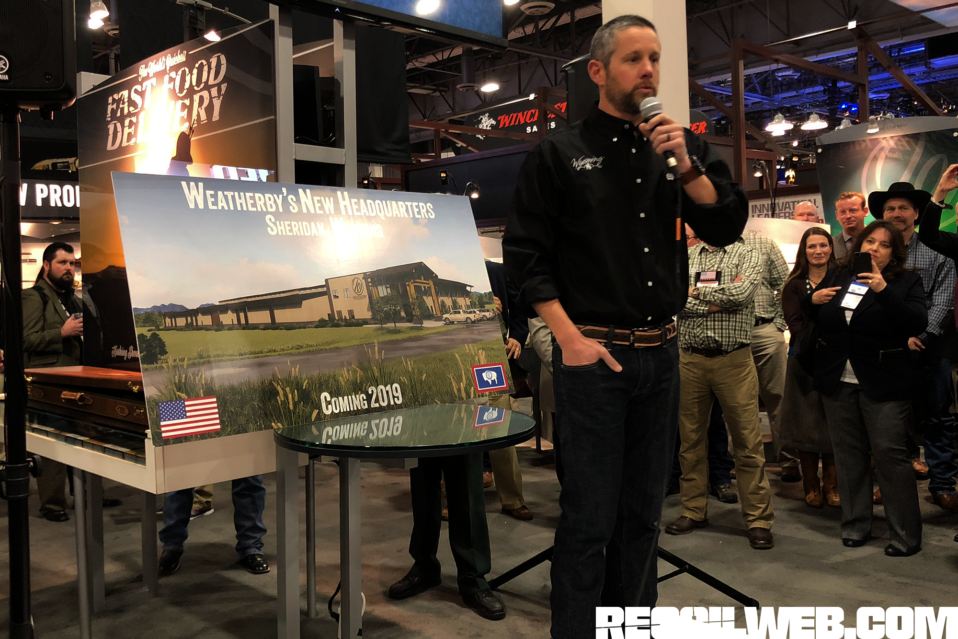 Weatherby Says Goodbye to California, Hello to Wyoming