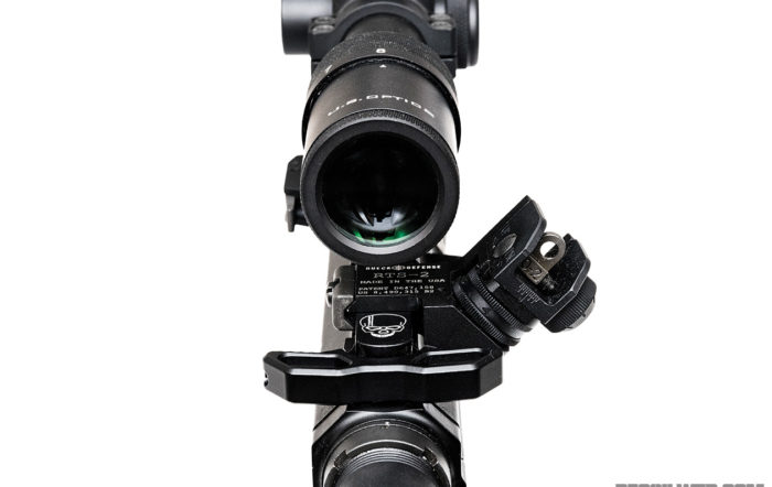 U.S. Optics SR-8S With Plumb Reticle