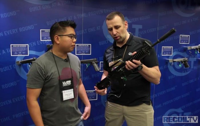 RECOILtv NRA 2018: Colt XM177 Reproduction Rifle & Combat Unit CCO Handgun