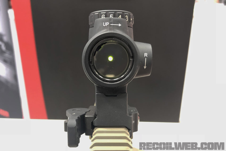Trijicon MRO Green Dot Improves Contrast in Rural Environs RECOIL