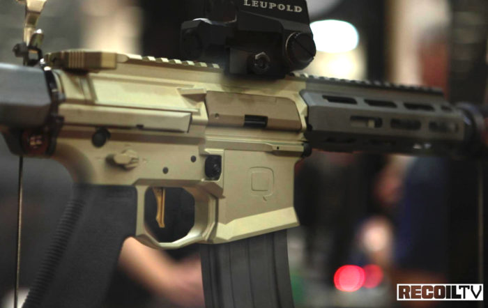 [WATCH] RECOILtv NRAAM 2018: Q Honey Badger Pistol