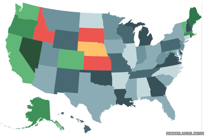 Way more states disregard federal law than you may have thought.