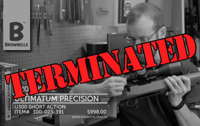 Brownells’ YouTube Channel Terminated