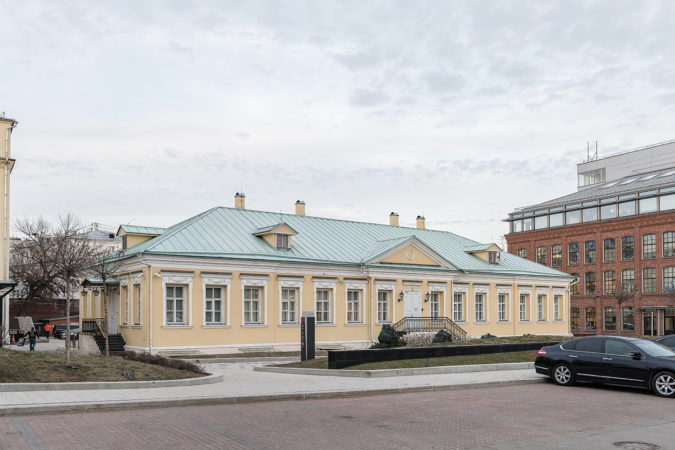 Kalashnikov Concern’s corporate offices in the 18th century Vsevolozhsky Manor in Moscow.