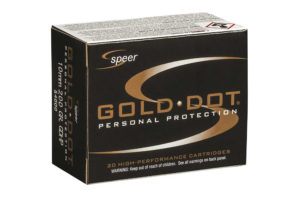 New Speer 10mm Gold Dot Defense Load