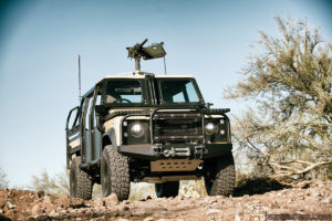 Defenders of the Faith, a Land Rover Outfitted to Fight