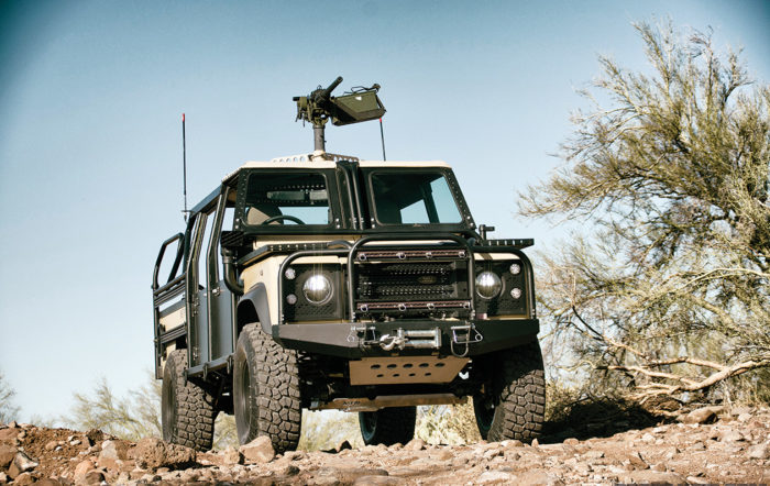 Defenders of the Faith, a Land Rover Outfitted to Fight