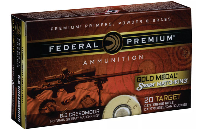 Federal Premium Adds 6.5 Creedmoor and 6mm Creedmoor to the Gold Medal Lineup