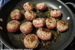 Game Dishes: Deer Sausage and Elk Meatballs