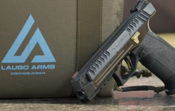 Alien Pistol in Action