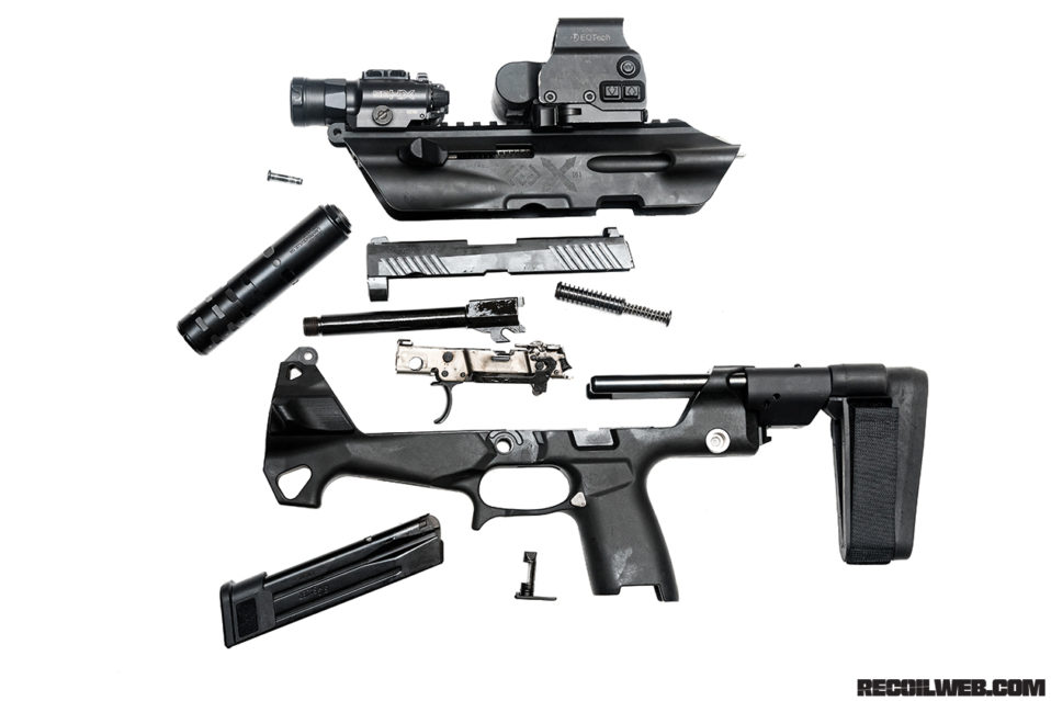 Review Fire Control Unit X01, a Modular Pistol Chassis RECOIL