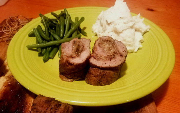 Game Dishes: Stuffed Venison Tenderloin