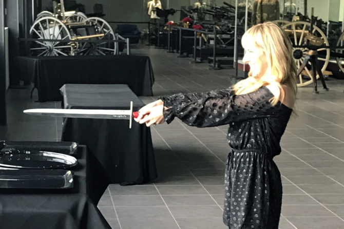 The Ashley Update: Master of Arms Sword for Ashley’s Wedding